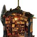 Bookgift B Acrylic 2D Flat Book Ornament for Christmas Tree