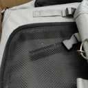Extra Large Cat Carrier Soft Sided, Portable Small Dog Carrier for 2 Cats, 24"x16.5"x16" Car Travel Folding Comfortable Design with Litter Box and Bowls, Grey-2+ Litter Box+ Bowl*2
