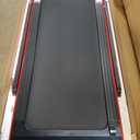 SuperFit 4.75HP 2 In 1 Folding Treadmill W/Remote APP Control Red