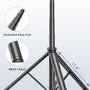 75" Phone Tripod, Selfie Stick with Remote and Phone Holder, Extendable Tripod for iPhone, Aluminum Cellphone TripodStand 360 Rotation Travel Tripods Compatible with iPhone Android, GoPro