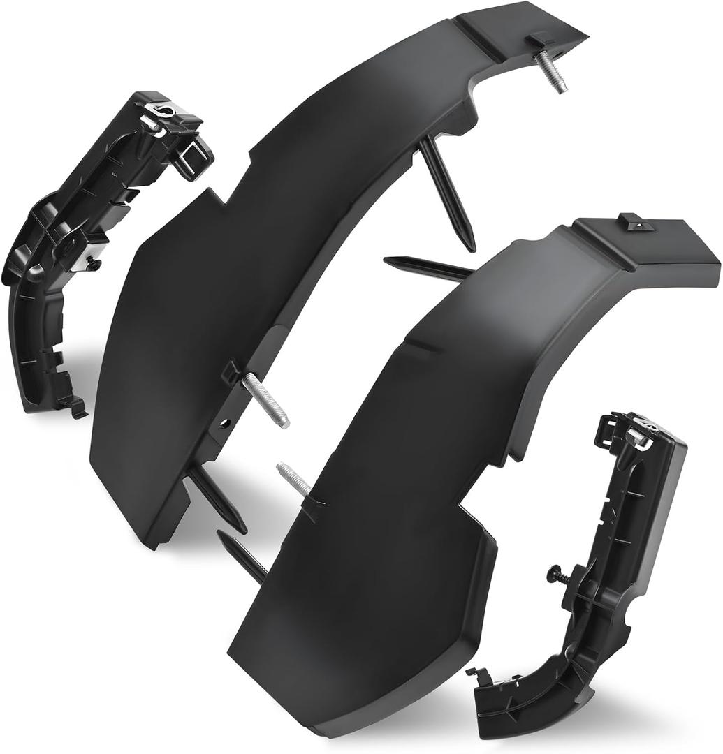 Bumper Support Brackets Cover Retainer Mount Retainer Kit Fits for 2015-2021 Dod-ge Challenger Replaces 68375013AA 68259546AA 68024342AD 68024343AD (Front Left and Right Side)