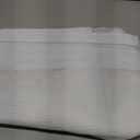 MAGZO Magnetic Screen Door Fit Door Size 36 x 84 Inch, Screen Size 38" x 85" Strong Magnet Mesh with Reinforced Hook & Loop for Patio, Sliding and French Entrances, White