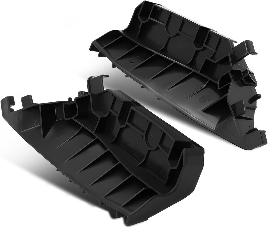 Nakkaa Bumper Cover Support Stiffener Front Left and Right Compatible with Q50 2013-2022 Bumper Bracket 2PCS 620594GA0A 620584GA0A IN1043101 IN1042101