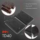 A-Premium HVAC Heater Blend Door Repair Kit Compatible with Dodge Ram 1500 2002-2006 Ram 2500 3500 2003-2006 Temperature