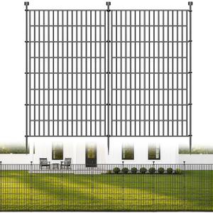No Dig Garden Fence Outdoor for Yard, 48in (H) x 23.6ft(L)