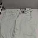 Mens Linen Suit 2 Piece Short Suits for Men Casual Summer Beach Groom Wedding Suit Linen Vest Shorts Set (4X-Large, Sage Green)