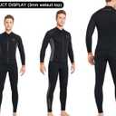 Wetsuit Pants Wetsuit Tops 3mm Neoprene Tops Pants Men and Women Surfing Pants Jacket Keep Warm for Diving Surfing Swimming Snorkeling Scuba Kayaking Pants (Black, XL)