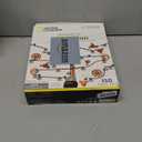 National Geographic Magnetic Marble Run - 150-Piece STEM Building Set for Kids & Adults with Magnetic Track & Trick Pieces & Marbles for Building A Marble Maze, STEM Project