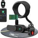 Fingerprint Bike Cable Lock, eLinkSmart 59'' Waterproof Heavy Duty Electric Smart Cable Lock with Key App iWatch Unlock for Bicycle Scooter Motorcycle Door Fence Gate Phone