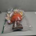 unanscre 22.5-36.5 Standing Thanksgiving Turkey Plush Decoration - Large Turkey Gnome w/Retractable Spring Legs Stuffed Doll Handmade for Autumn Harvest Ornaments, Home Farmhouse Fall Decor