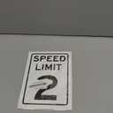Race Car Birthday Decor, Speed Limit 2 Sign, Fast One, Race Car Birthday Party Decorations, 6x8 Inches Acrylic Sign With Stand, Let's Go Racing Party Supplies for Boy Race Fans