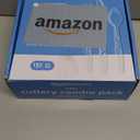 Clear Plastic Cutlery Set with Storage Box