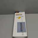 SUPERDANNY LED Desk Lamp for Home Office, Eye-Caring Desk Light with Adjustable Gooseneck, 12W Touch Control Dimmable Brightness, Architect Clamp Lamp with USB Adapter, White