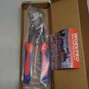 WORKPRO Mini Bolt Cutter 8-inch, Spring Loaded Small Heavy Duty Wire Cable Cutter, Snips Clippers with Soft Anti-Slip Handle