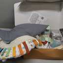 Blissful Diary Baby Play Gym & Activity Mat, 5 Developmental Zones Wooden Tummy Time Mat with 5 Detachable Sensory Toys for Motor Skills & Sensory Development, Baby Essentials Shower Gift