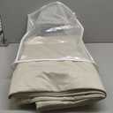 HPD Half Price Drapes Signature Velvet Thermal Blackout Curtains for Living Room 108 Inch Long (1 Panel) Rod Pocket Insulated Blackout Curtains for Bedroom Window Curtains, 100W x 108L, Cool Beige