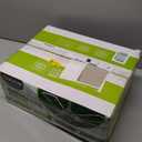 CHESUR 46" Black Flush Mount Ceiling Fans - Low Profile Ceiling Fan Light with Remote/App, 6 Wind Speeds and 3CCT Dimmable, Modern Indoor/Outdoor Fan Light Fixture