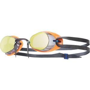 TYR Socket Rockets 2.0 Racing Swim Goggles - Adult Swimming Goggles for Men and Women - Anti-Fog, UVA/UVB Protection, Watertight - Mirrored