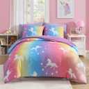 Full Size Comforter Sets for Girls-7 Pieces Soft Full Size Bedding Sets