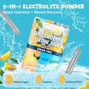 Daily Electrolyte Drink Lemonade Flavor, 30 Stickpacks * 5g Hydration Packets with 7 Electrolytes & Minerals - Non- GMO, Keto Friendly, & Sugar-Free Electrolyte Powder - 150g