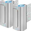 Home Security Door Lock Child Proof Door Reinforcement Lock for Kids Safety Withstand 800lbs Metal Door Lock Security Front Child Safety Door Latch Lock Top High Security Door Locks for Interior Lock