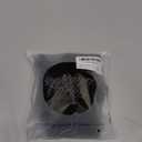 RUNNING GIRL High Impact Sports Bras for Women, Racerback Adjustable Straps Sports Bras for Women with Sewn in Pads (Large, Jet Black)