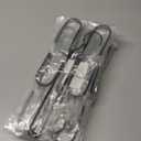 Pack of 5 Hat Organizer for Closet, Collapsible Metal Cap Rack with 360° Rotating Hooks, Space Saving Hat Hanger Holds 40+ Baseball Caps Holder for Wall, Door or Closet Display