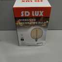SD LUX Oversized Vintage Giant LED Light Bulb Huge Edison Bulb- Dimmable, 8W 450LM (50W Equi), Warm White 2200K, Medium E26 Base - Perfect for Decorative Pendant Lighting, 1 Pack(DG170)