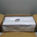 10-Pack Full Face Dock Bumpers, Heavy-Duty Marine Fender Set, Rub Rail & Piling Protection for Boats/Piers (10pcs x 19.7", White)