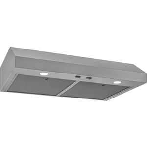 Broan-NuTone 36-Inch Stainless Steel Under Cabinet Range Hood- Trusted Quiet Power with 350 CFM, 1.5 Sones for Effective Everyday Kitchen Ventilation