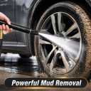 2027 New Home High-Pressure Car Wash Water Gun (2 Pack) Adjustable Garden Hose Nozzle with Booster Spray, Portable Metal Water Sprayer for Car Washing, Garden Watering, Patio & Outdoor Cleaning