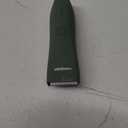 MANSPOT Manscape Hair Finishing Trimmers, Pubic Hair Trimmer for Men and Women, Electric Ball Trimmer Pubic Shaver,Hypoallergenic Ceramic Blade Heads,Waterproof Wet/Dry Groin Shaver,20 Times Usage (Green)