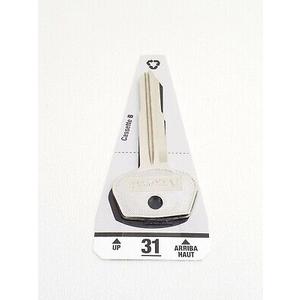 88509 Hillman 31 Key Blank #31 Cassette B Axxess+ Qty. 1 piece