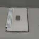 Detachable Magnetic Case for 7'' Kindle Paperwhite 12th Gen 2024 and Kindle Colorsoft Signature Edition, Slim PU Shell Cover Case with Auto Wake/Sleep, Blue and White Stripes