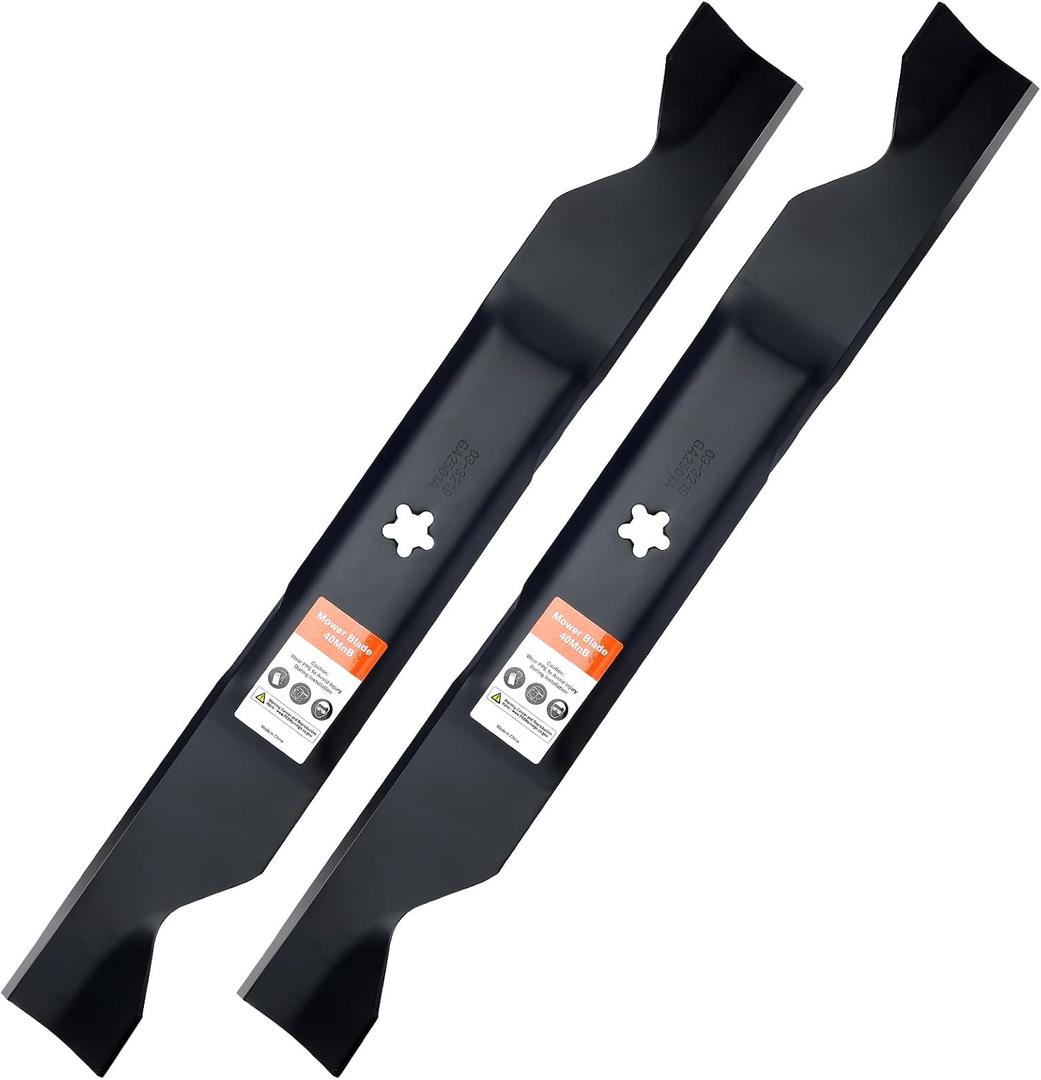 46 inch Mower High Lift Blades for Husqvarna YTH22V46 532405380
403107 405380 Bagger,YTH20K46 YTA22V46 RZ4623 RZ46i Z246 YTH21K46 TS146X RZ4619 TS246 TS346 YT46LS Craftsman T2400K T2400