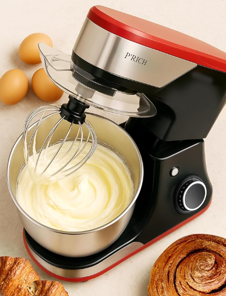 P'rich Electric Stand Mixer Guard 8 Speeds With Whisk