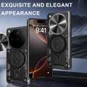 Compatible with Oppo Find X8 5G Case,with Slide Camera Lens Cover Compatible with Oppo Find X8 5G CPH2651 Case Blue