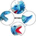 Dinosaur Hand Puppets for Kids, Hand Puppet Dinosaur Toys Puppets Dinosaur Plush Puppet Stuffed Puppet Story Toys Finger Puppets Dinosaur Toys for Kids