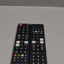 Pack of 2 New Universal Remote for All Samsung TV Remote, Replacement Compatible for All Samsung Smart TV, LED, LCD, HDTV, 3D, Series TV