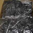 Artificial Rose Flowers, 200 pcs Foam Rose Bulk Black Fake Flower Heads for DIY Wedding Bouquets Rose Wall Kissing Balls Bridal Shower Centerpieces Arrangements Party Tables Decorations(Black)