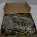 Bibelot 70inch/5.9Ft Spring/Summer Garland with Flowers, Artificial Fake Flower Greenery Garland with Daisies, Lavender for Baby Shower Wedding Mantle Party Table Centerpiece All Season Decor