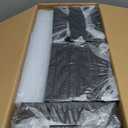 SEE SPRING X-Large Shoe Storage Box Fit Size 11, Clear Plastic Stackable Shoe Organizer for Closet, Space Saving Sneaker Shoe Rack Containers Bins Holders for Entryway, Under Bed, 12 Pack Black