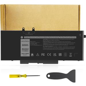 3HWPP Laptop Battery Replacement for Dell Latitude 5401 5410 5411 5501 5510 5511 Precision 3541 3551 inspiron 7706 2-in-1 inspiron 17 7500/7506 2-in-1 03HWPP 10X1J N2NLL 1VY7F 3YNXM 451-BCMN