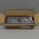 Metal 4 Pack Magnetic Spice Storage Rack Organizer for Refrigerator and Oven, Black Fridge Organizers and Storage