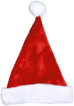 0402009AZSACC Decorative Plush Santa Hat, 17-Inch, Red