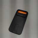 SURITCH for iPhone Air Case with Camera Control Cover, Camera Slide Cover and Adjustable Kickstand, Compatible with MagSafe, Shockproof Bumper Protective Cases for iPhone 17 Air 6.5 Inch, Black