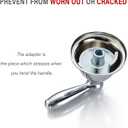 Tearel Shower Cartridge, Compatible with Moen 1222 Replacement Cartridge with Removal Tool, for Moen Posi Temp Shower and Tub Facuet Valve Repair, Fix Leaks, Drips, Temperature Issue, Stiff Handle