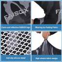 2 x Fly Fishing Gloves Men Sun Sleeves Fingerless UPF Camo Quick-Drying UV Sun Protection for Kayak Rowing Adults Women (Medium)