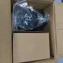 Turkish Moroccan Table Lamp Lantern with Handmade Mosaic Glass Lampshade Tiffany Style Bohemian Stained Glass Decorative Desk Lamps Bedside Night Lights for Bedroom (Multiple Blues)