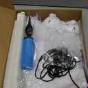 AerWo [Upgraded] Balloon Arch Kit 8.2FT & 6FT, Free Bending Top Half Balloon Arch Stand with Base, Floor Arch Backdrop Stand Frame for Lawn Yard Birthday Wedding Party Christmas Decorations